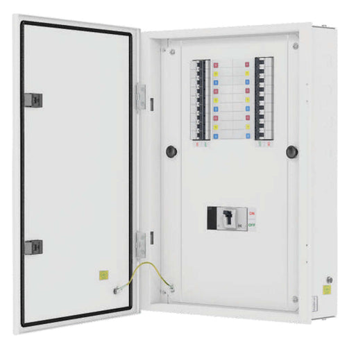 L&T [ Lauritz Knudsen ] Vertical TPN DB With MCCB Incomer 8 Way DEVTL008DD 