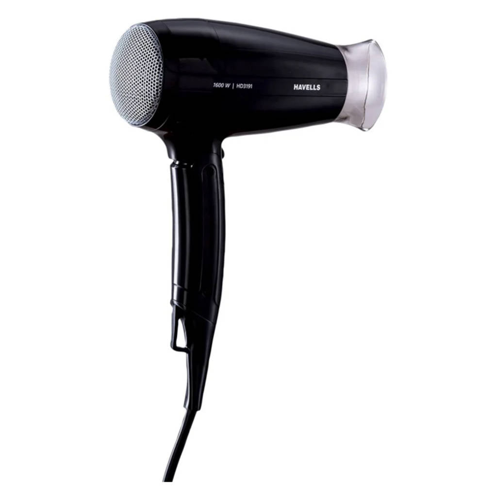 Havells Hair Dryer 1600 W Black HD3191