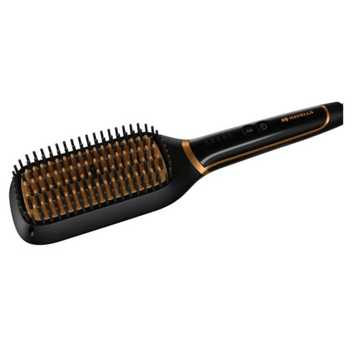 Havells HS4211 Ionic & Keratin Hair Straightening Brush GHPHHKBGBK00 