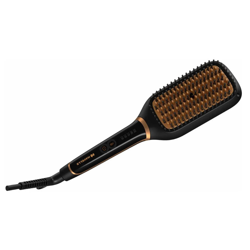 Havells HS4211 Ionic & Keratin Hair Straightening Brush GHPHHKBGBK00