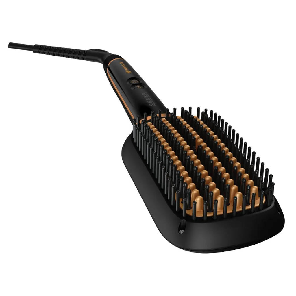 Havells HS4211 Ionic & Keratin Hair Straightening Brush GHPHHKBGBK00