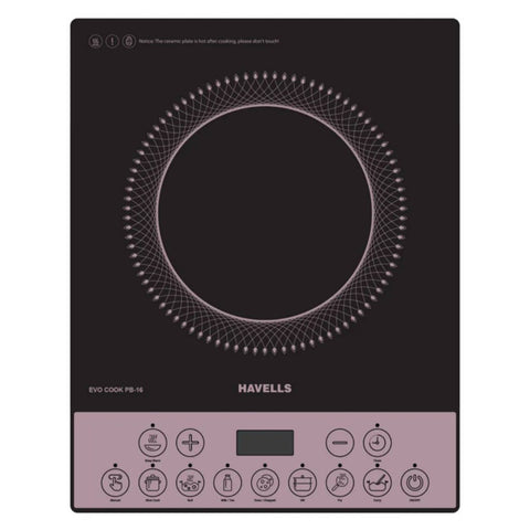 Havells Evo Cook PB16 Induction Cooktop 1600 W GHCICEKK160