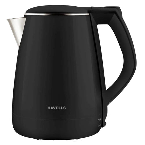 Havells Aqua Plus Electric Kettle 1500 W Black GHBKTATK150 