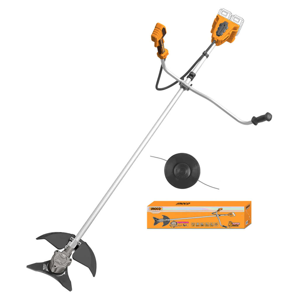 Ingco Cordless String Trimmer And Brush Cutter 40 V CSTLI20018 