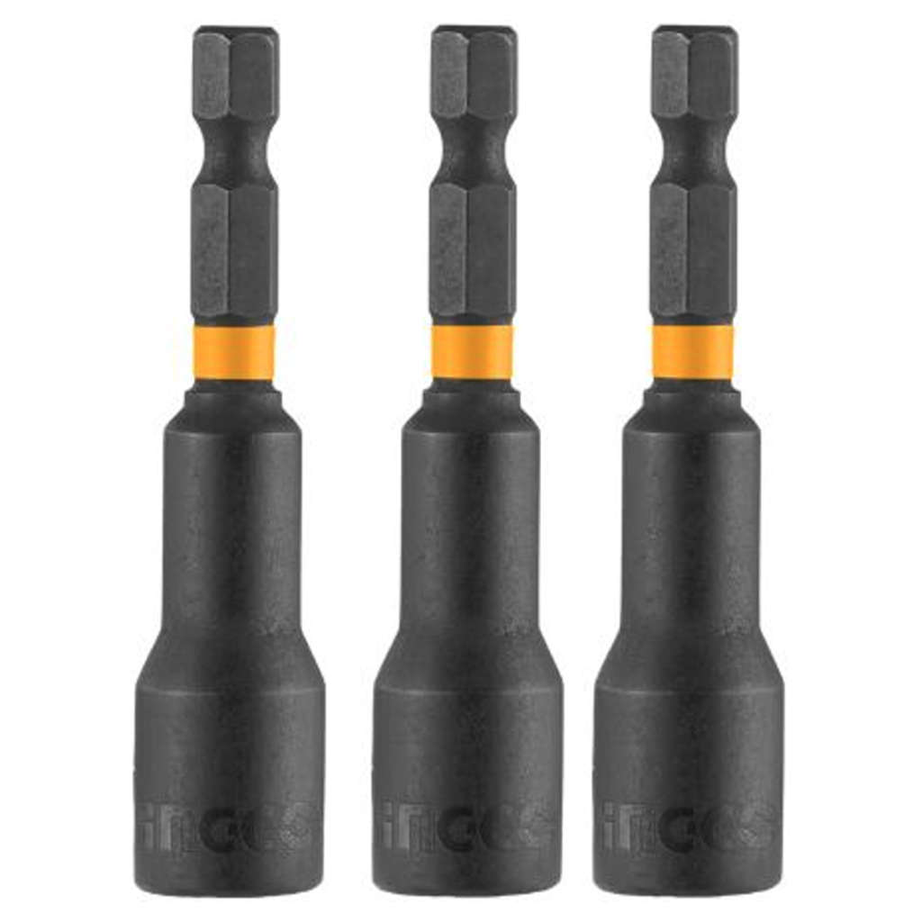 Ingco Impact Magnetic Nut Set Of 3 Pcs AMN0831