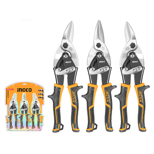 Ingco Aviation Snip Set Of 3 Pcs HTSNK0110 
