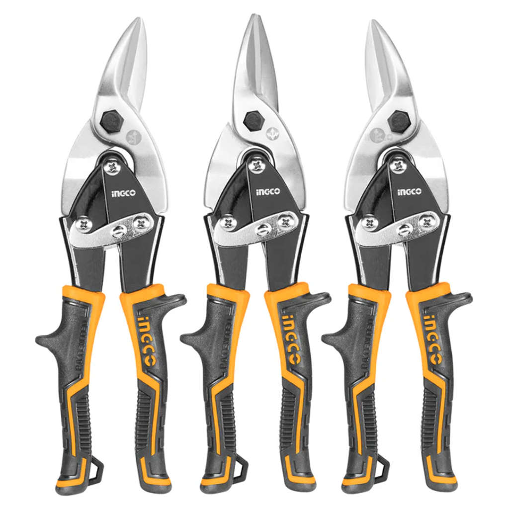 Ingco Aviation Snip Set Of 3 Pcs HTSNK0110