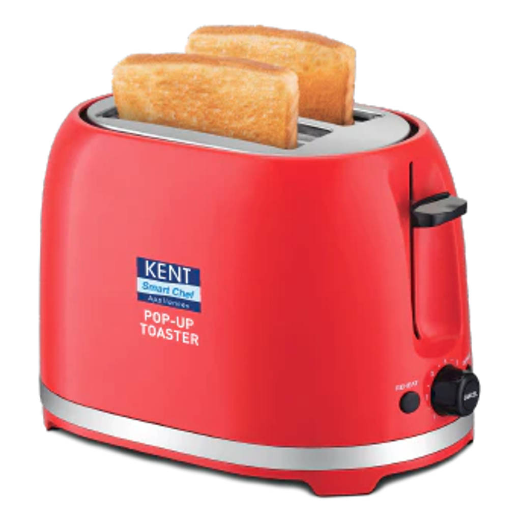 Buy Kent Pop-Up Toaster 850 W Red 116167 Online at Bestomart