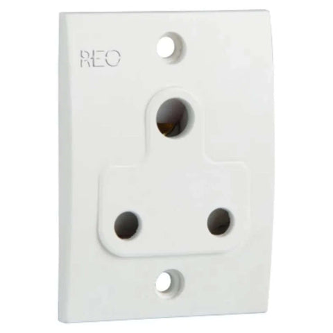 Havells Reo 6A 3 Pin Socket Without Shutter AHEKXOW063 