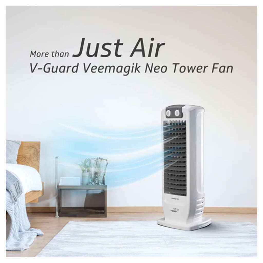 V-Guard Veemagik Neo 17 Inch 1300 RPM White