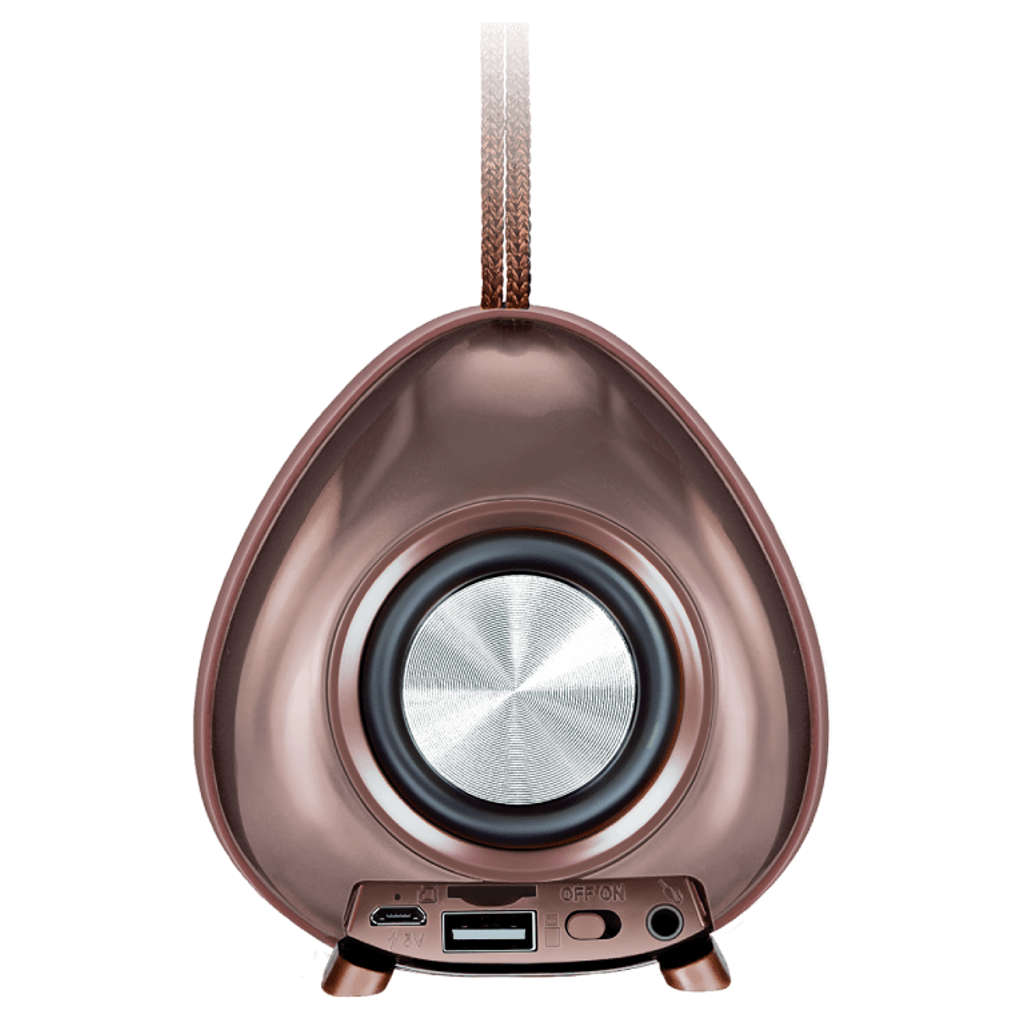 Fingers Brownie2 Portable Speaker Choco Brown