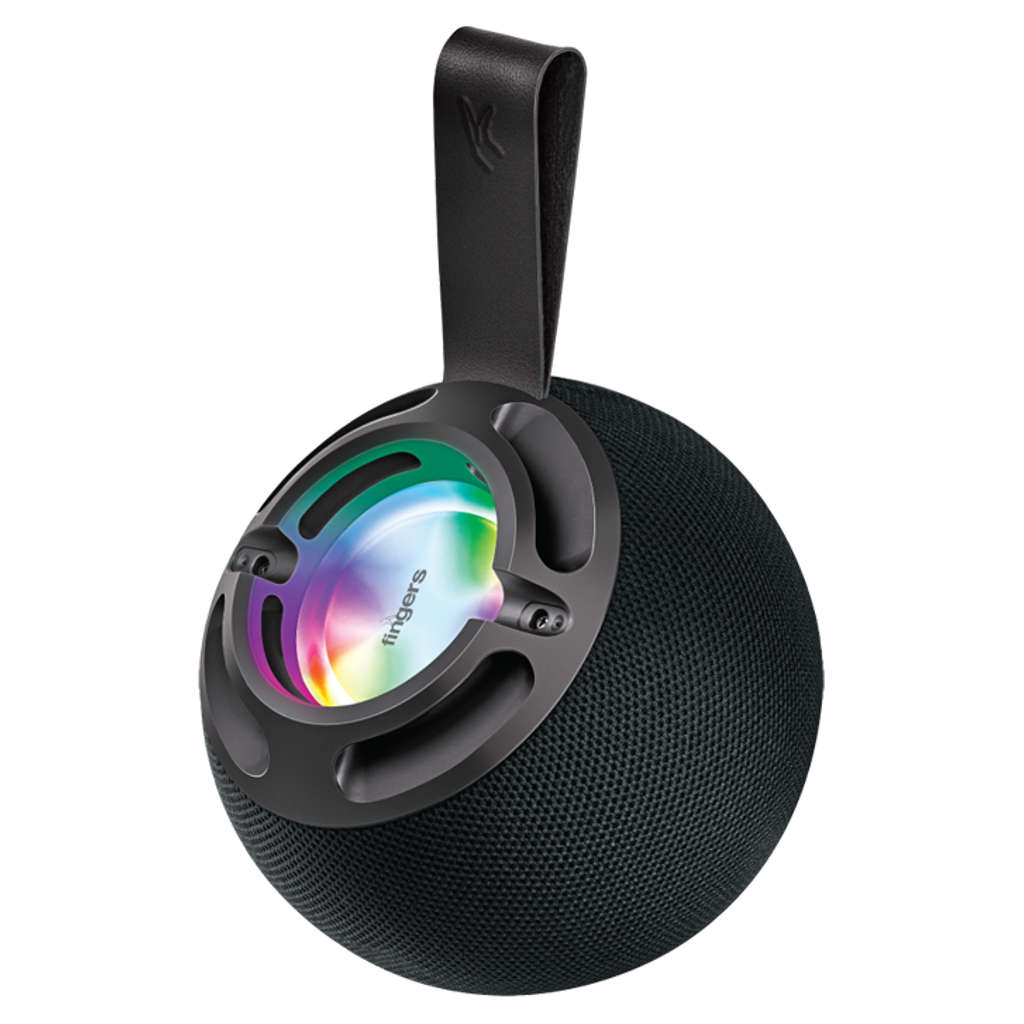 Fingers GlobeSound Portable Speaker Rich Black
