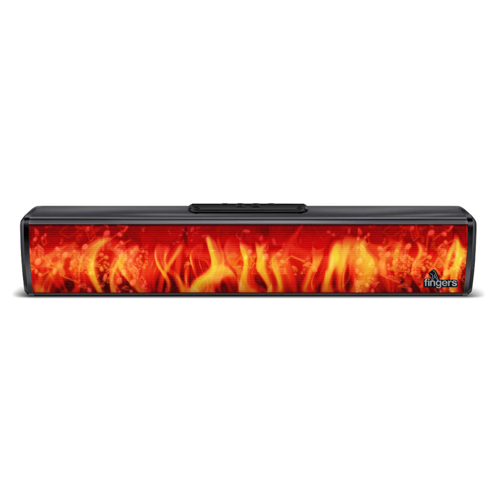 Fingers SoundFlame Portable Speaker Rich Black
