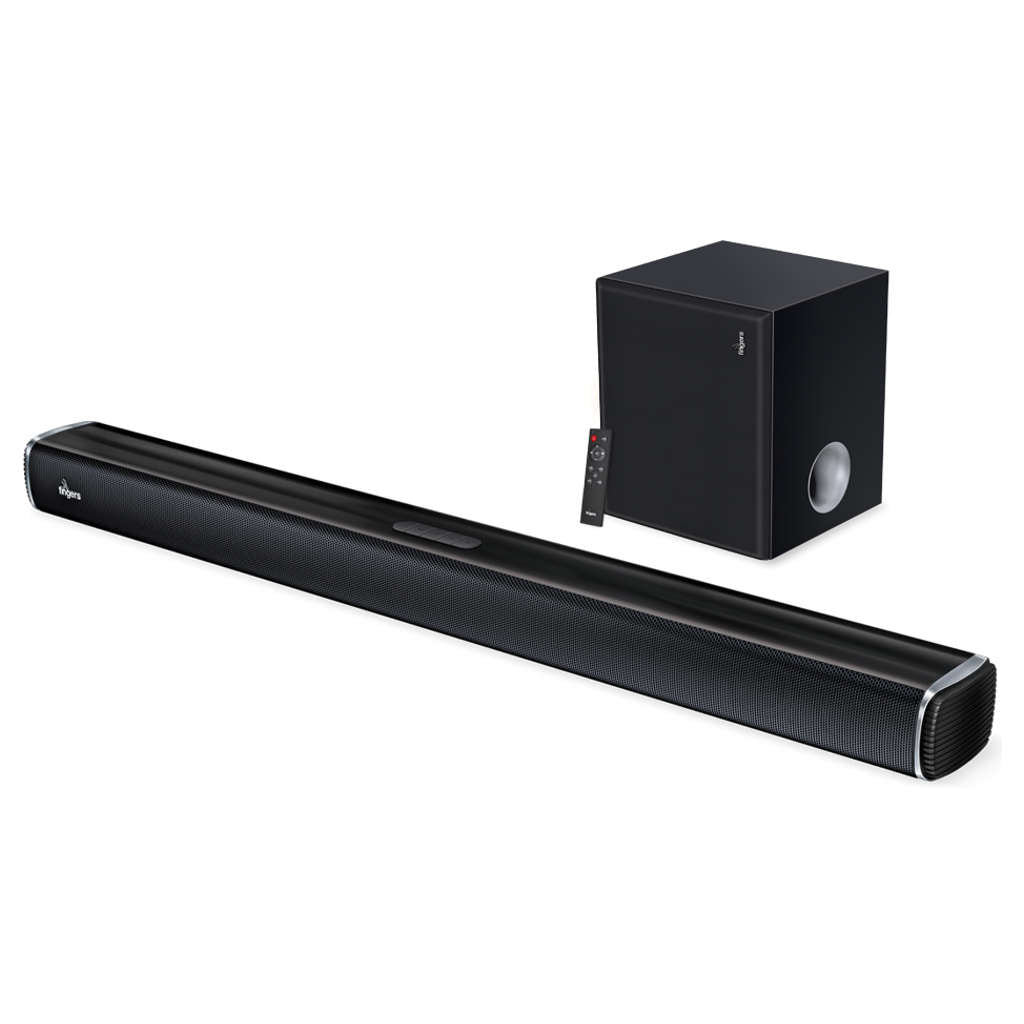 Fingers Octane-100 Sound Bar With Woofer Rich Black