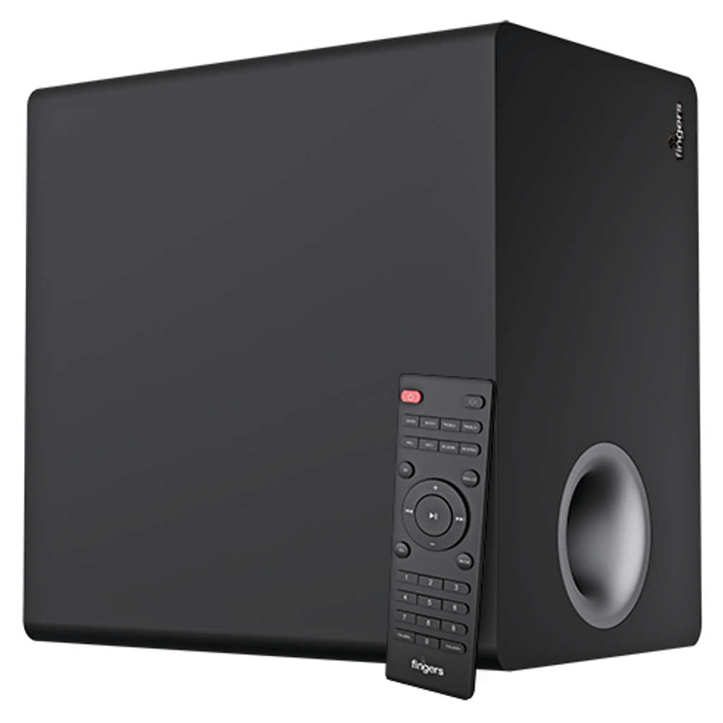 Fingers Octane-200 Sound Bar With Woofer Rich Black