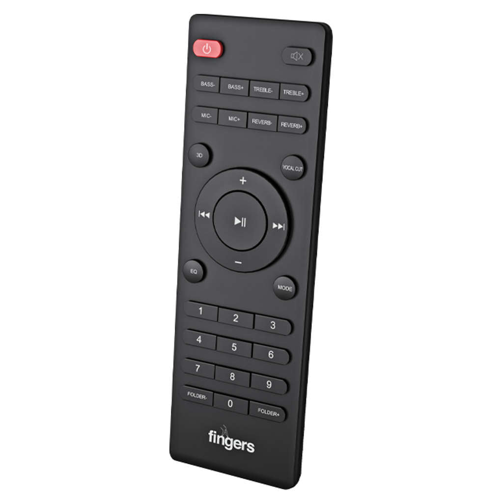 Fingers Octane-200 Sound Bar With Woofer Rich Black
