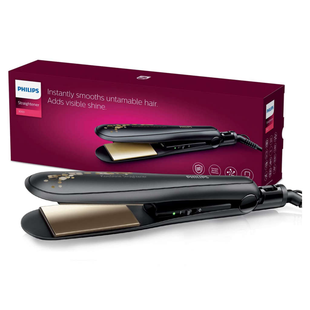 Philips Hair Straightener Black BHS736/00