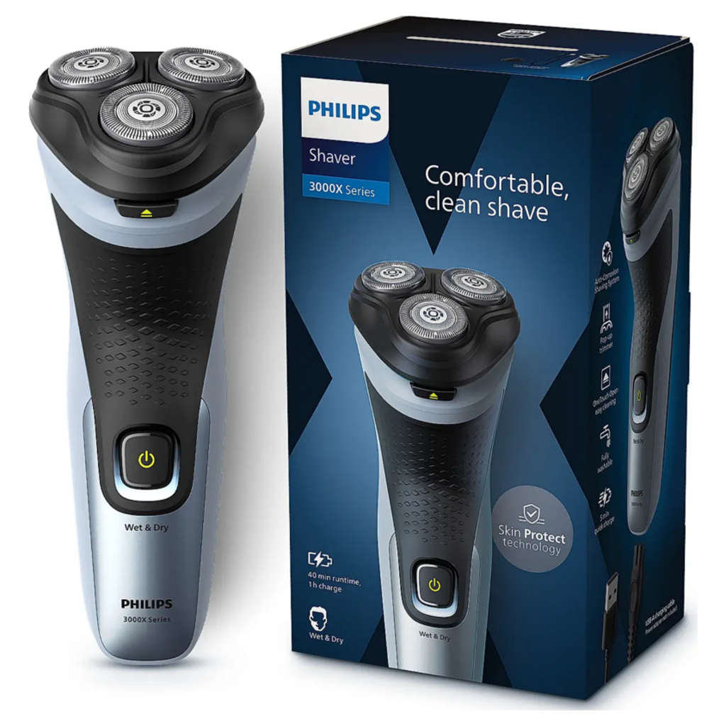 Philips 3000X Series Wet & Dry Electric Shaver X3063/03