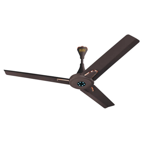 Kuhl Prima A7 BLDC Ceiling Fan With Remote 1200 mm Espresso(Matte) 