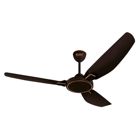 Kuhl Brise Plus E3 BLDC Ceiling Fan With Remote 1320 mm Brown 