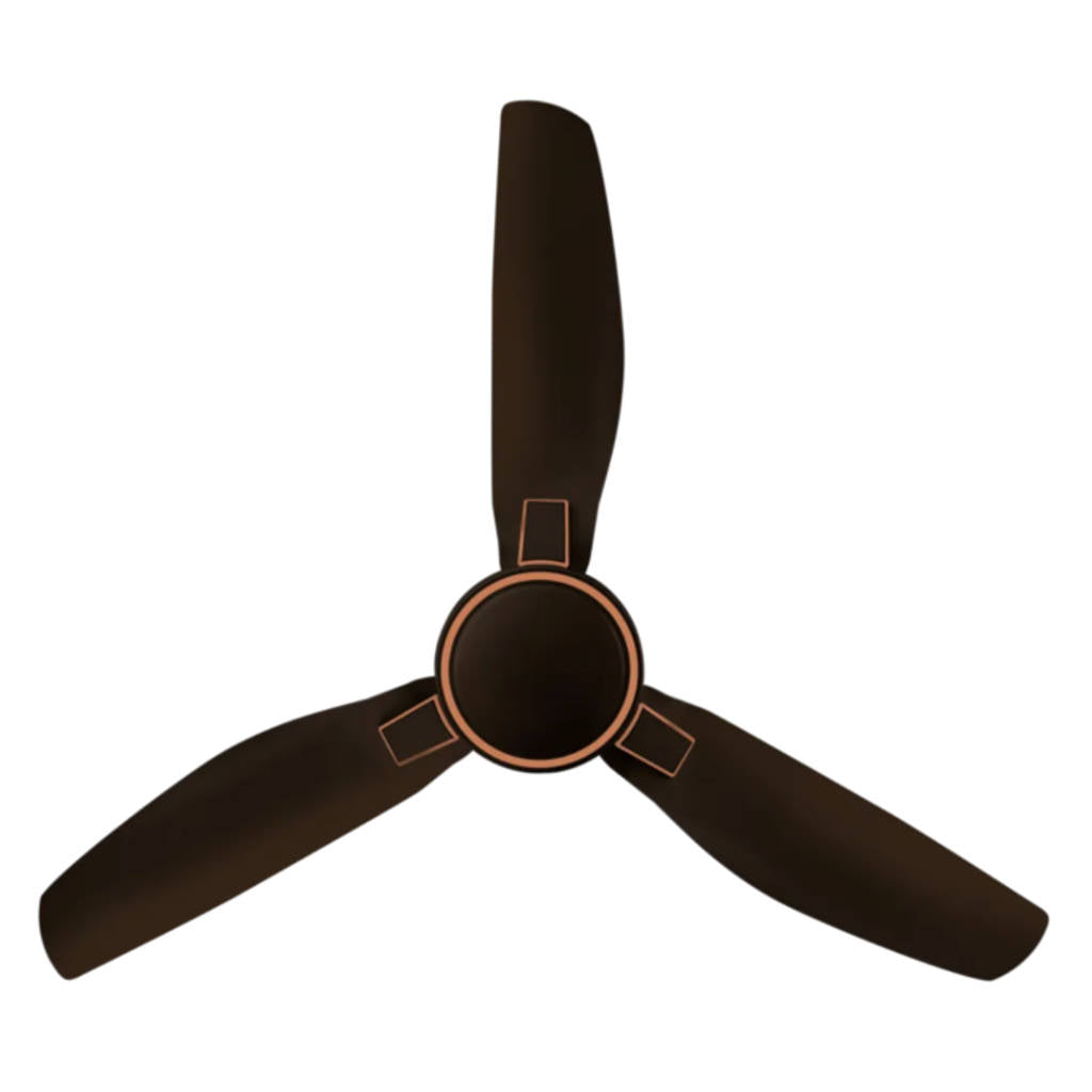 Kuhl Brise Plus E3 BLDC Ceiling Fan With Remote 1320 mm Brown