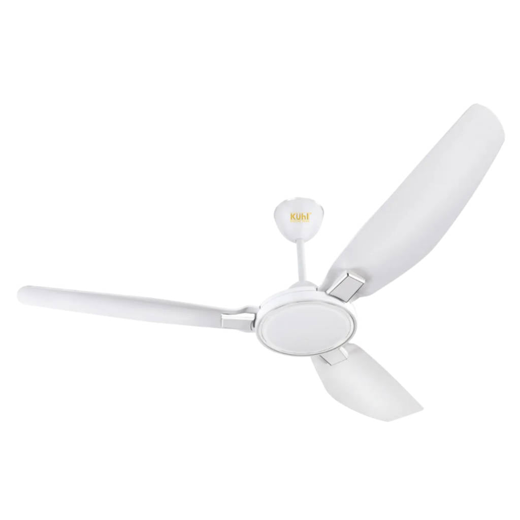 Kuhl Brise Plus E3 BLDC Ceiling Fan With Remote 1320 mm White 