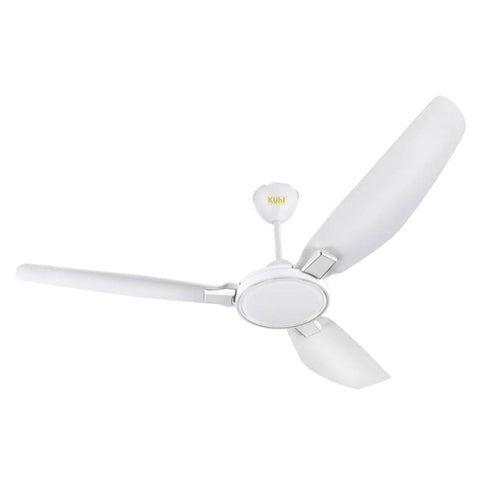 Kuhl Brise Plus E3 BLDC Ceiling Fan With Remote 1320 mm White 