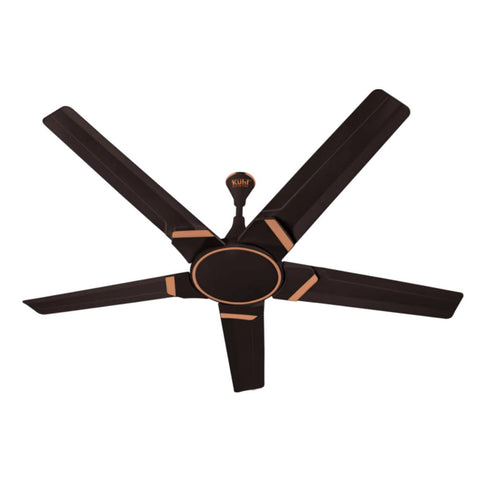 Kuhl Brise Star E5 BLDC Ceiling Fan With Remote 1320 mm Espresso 