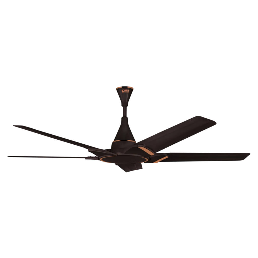 Kuhl Brise Star E5 BLDC Ceiling Fan With Remote 1320 mm Espresso