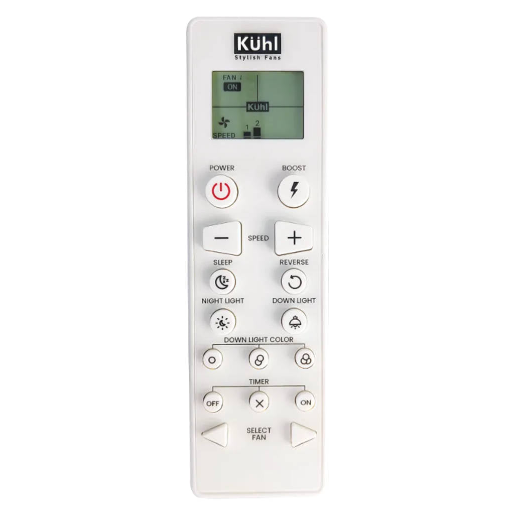 Kuhl Windzz K3 BLDC Ceiling Fan With Remote 1320 mm Brown