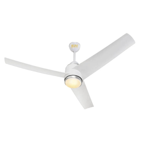 Kuhl Windzz K3 BLDC Ceiling Fan With Remote 1320 mm White 