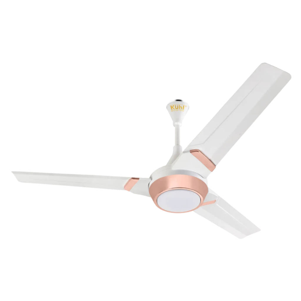 Kuhl Juwel J3 BLDC Ceiling Fan With Remote 1200 mm White 