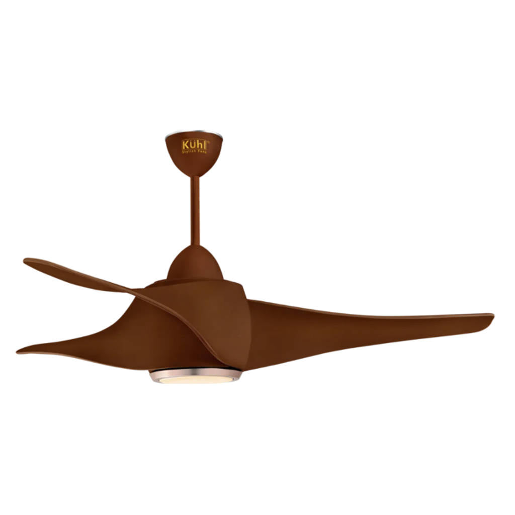Kuhl Twist L3 BLDC Ceiling Fan With Remote 1320 mm Brown