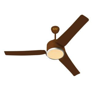 Kuhl Ritzz R3 BLDC Ceiling Fan With Remote 1320 mm Brown 