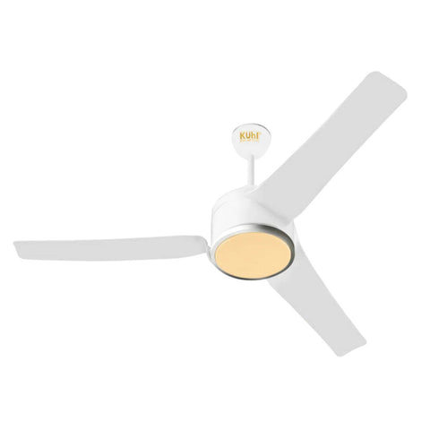 Kuhl Ritzz R3 BLDC Ceiling Fan With Remote 1320 mm White 