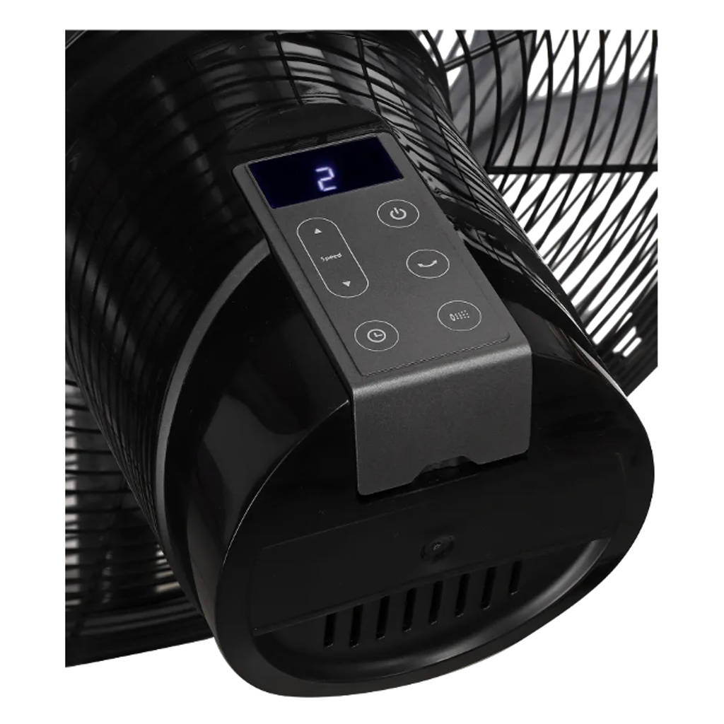 Kuhl Exzel H3 Next-Gen Desert Cooler Pedestal Fan 450 mm Black
