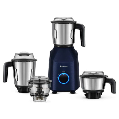 Atomberg Yulia Mixer Grinder With Chopper 4 Jars Ritz Blue 