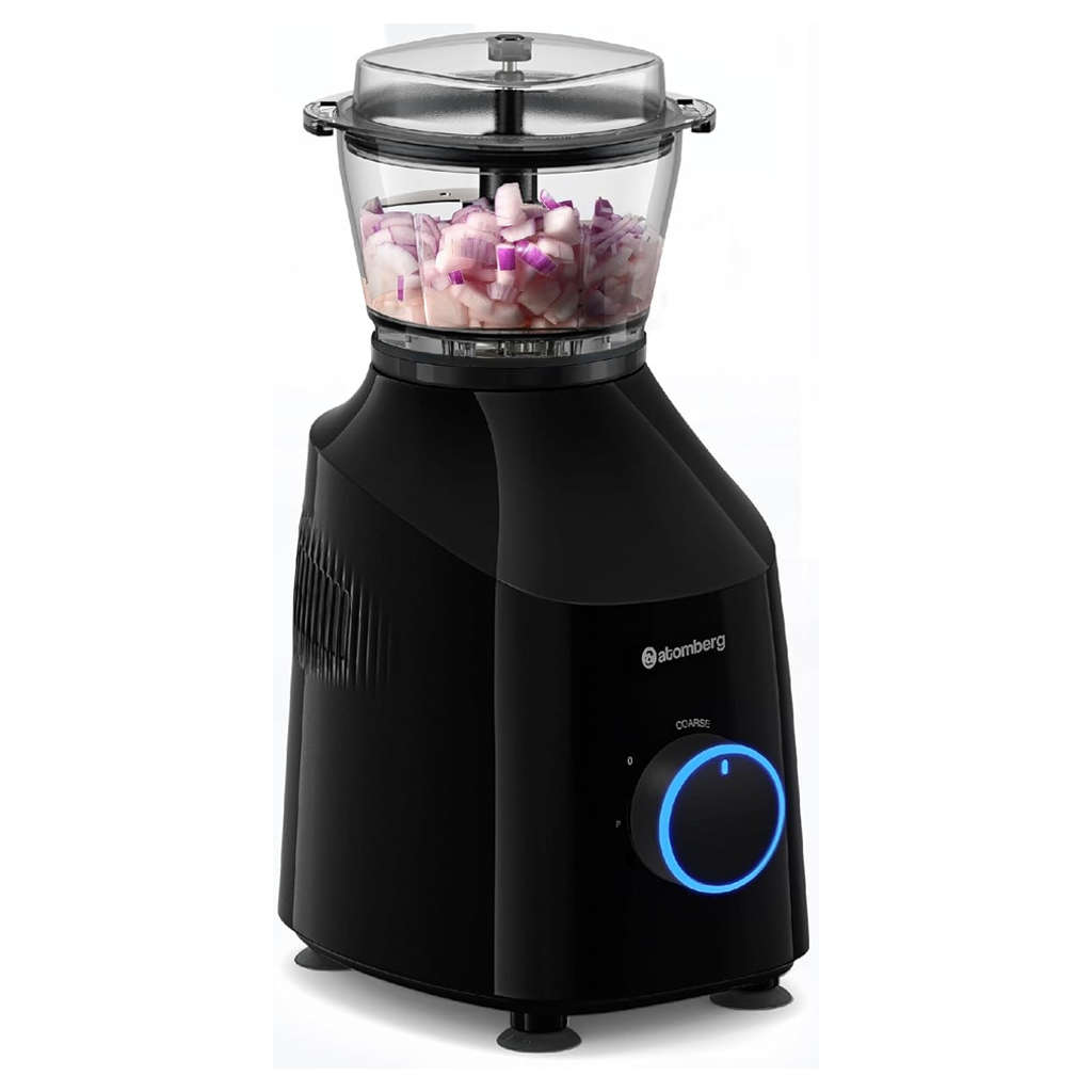 Atomberg Yulia Mixer Grinder With Chopper 4 Jars Gloss Black