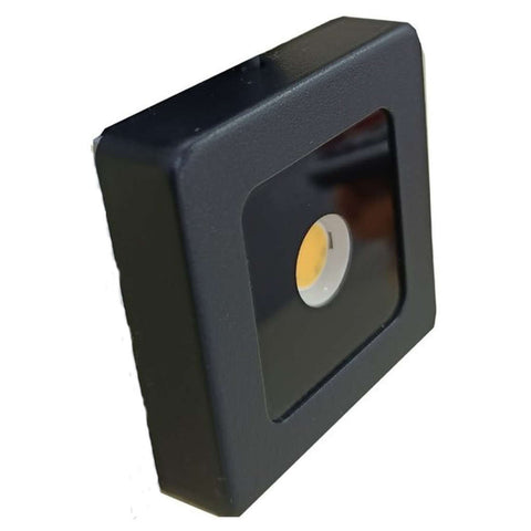 Ledlum Outdoor LED Flat Surface Wall Light 3000K Black LLO-059C 