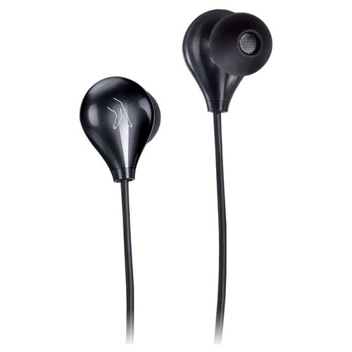 Fingers Droplets Wired Earphone Piano Black 