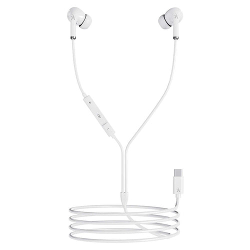 Fingers AudioPop-C With Type-C Wired Earphone Classic White 
