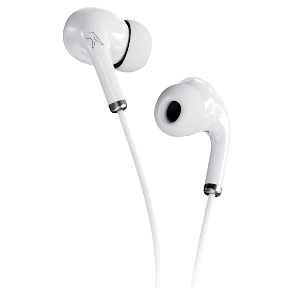 Fingers AudioPop-C With Type-C Wired Earphone Classic White