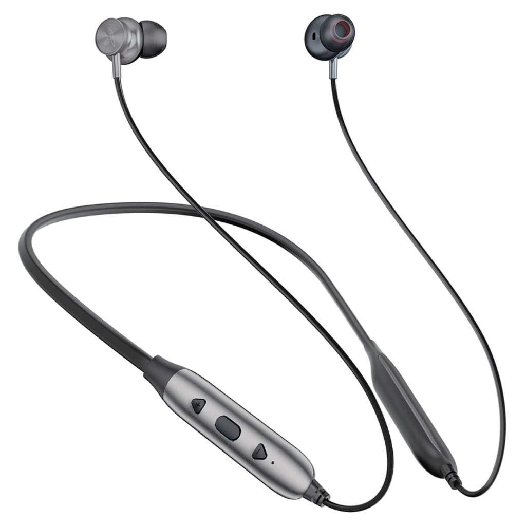 Fingers Gig2 Wireless Neckband Earphones Rich Grey