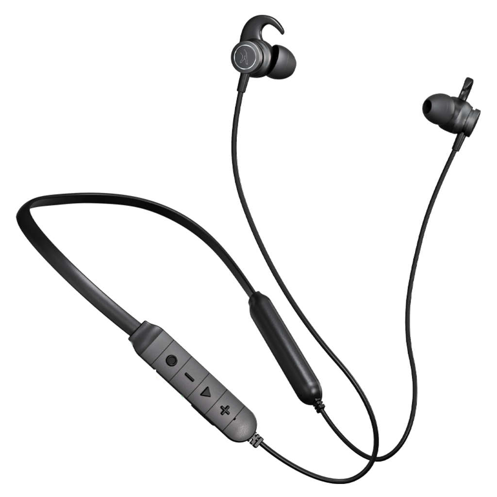 Fingers FC-Bassitica Wireless Neckband Earphones Rich Grey