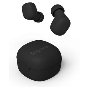 Fingers SizeZero Pods2 True Wireless Earbuds Black 