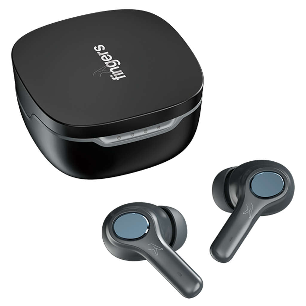 Fingers Go-Crystal True Wireless Earbuds Rich Black