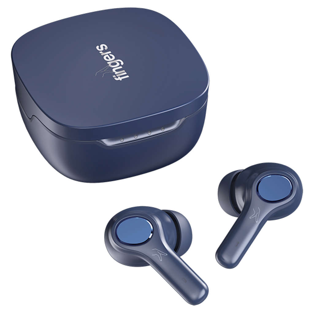 Fingers Go-Crystal True Wireless Earbuds Imperial Blue