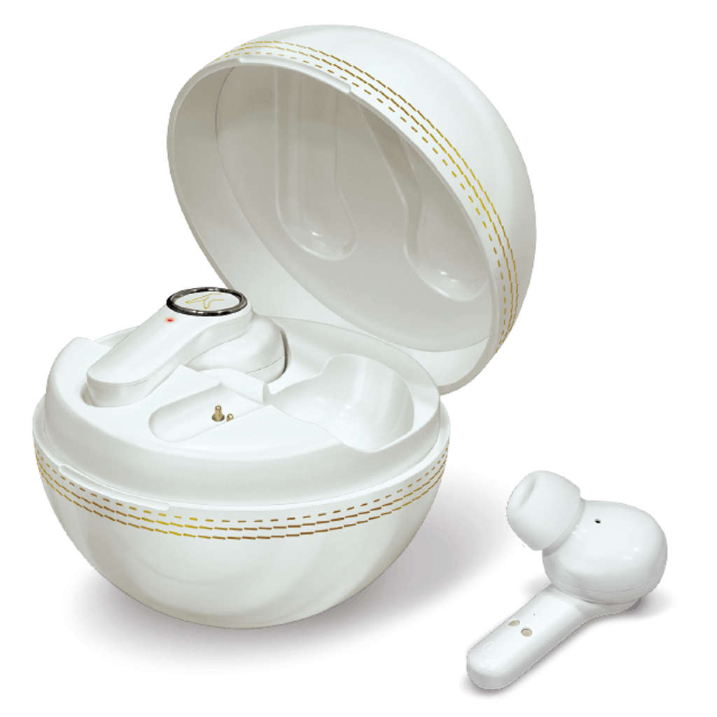 Fingers Yorker True Wireless Earbuds Piano White 
