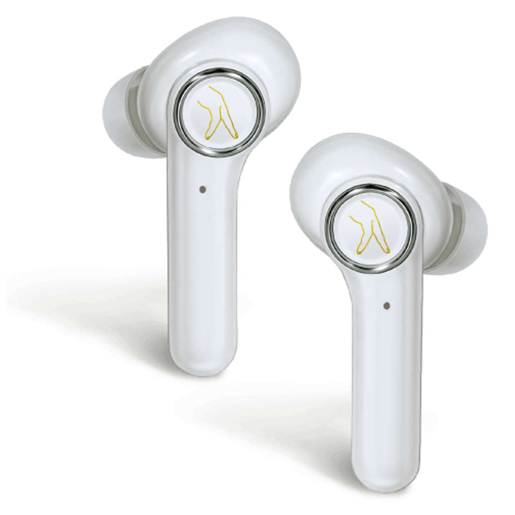 Fingers Yorker True Wireless Earbuds Piano White