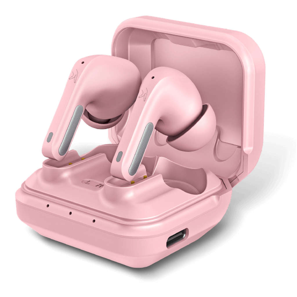 Fingers Caribbean True Wireless Earbuds Blush Pink 